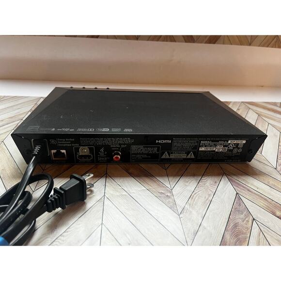 Sony BDP-S1100 Blu-ray Disc Player (2013 Model) Black TESTED WORKS No Remote - Picture 5 of 8